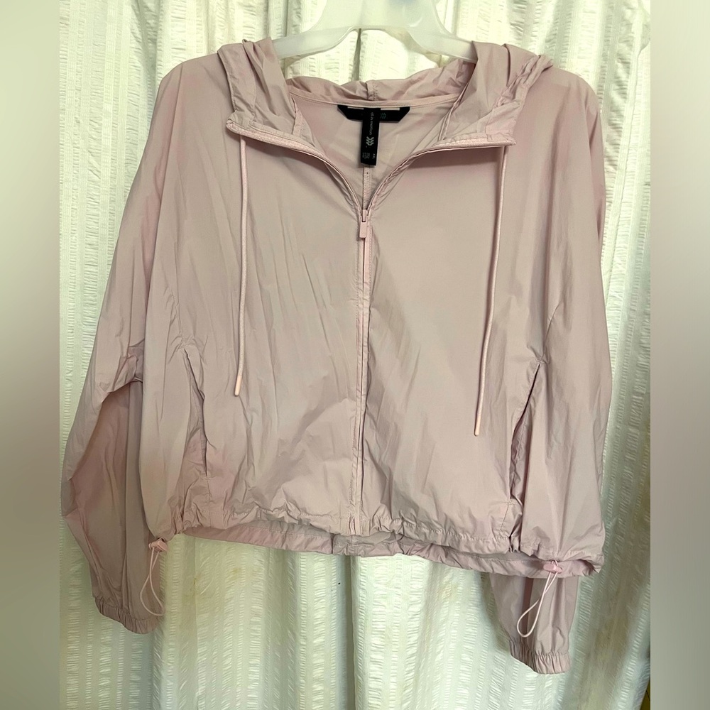 Light pink windbreaker jacket size XXL